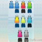 Paplūdimio tinklinio aprangos Chilli spalvos, variacijos ir dizainas