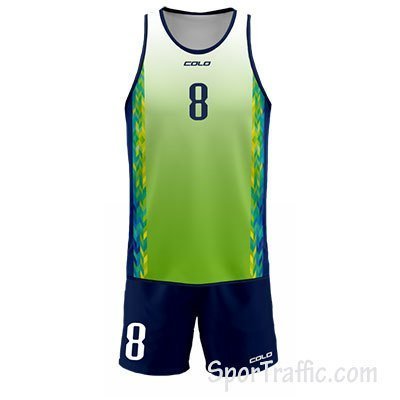 Beach Volleyball Jersey Fenix 05 Light Green