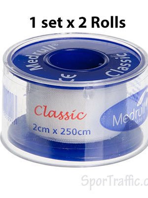 Medical plaster roll 2cmx250cm Medrull Classic 2 cm x 250 cm set