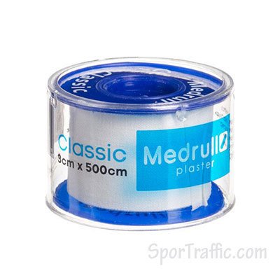 Sticking plaster white medical 3 cm x 500 cm Medrull Classic