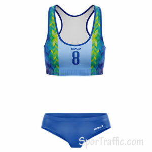Women beach volleyball gear Calx 006 Light Blue