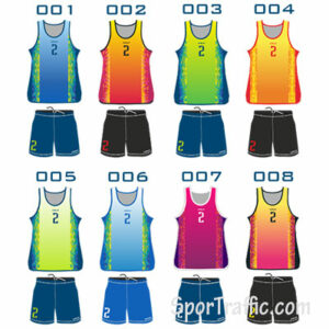 Women beach volleyball gear Calx Colors