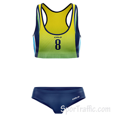 Women beach volleyball gear Vivid 003 Green