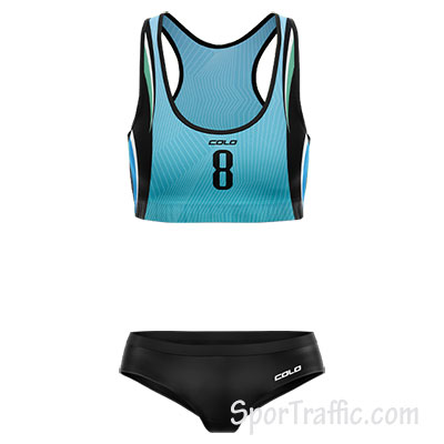 Women beach volleyball gear Vivid 006 Light Blue