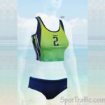Women beach volleyball gear Vivid Crop T-shirt