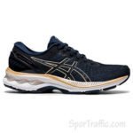 ASICS Gel-Kayano 27 women’s running shoes 1012A649-402 French Blue-Champagne 1