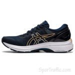 ASICS Gel-Kayano 27 women’s running shoes 1012A649-402 French Blue-Champagne 4