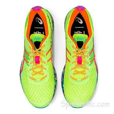 ASICS Gel-Noosa TRI 12 Men's 1011A673-750 safety yellow-hot pink best running shoes