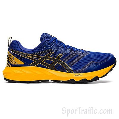ASICS Gel-Sonoma 6 men's running shoes 1011B050-408 Monaco Blue Black