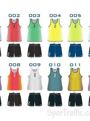 Beach volleyball tank top Scoop Colors