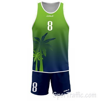 Beach volleyball uniform Rocky 005 Light Green