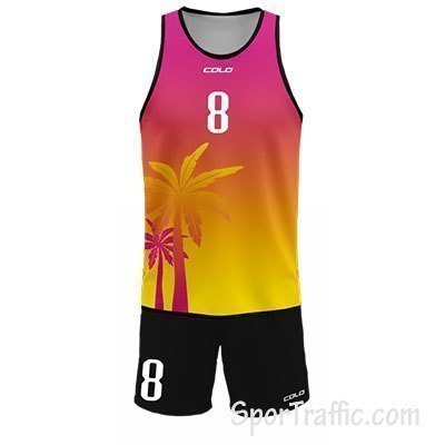 Beach volleyball uniform Rocky 007 Orange