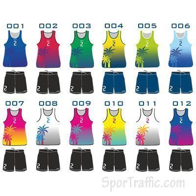 Beach volleyball uniform Rocky Colors