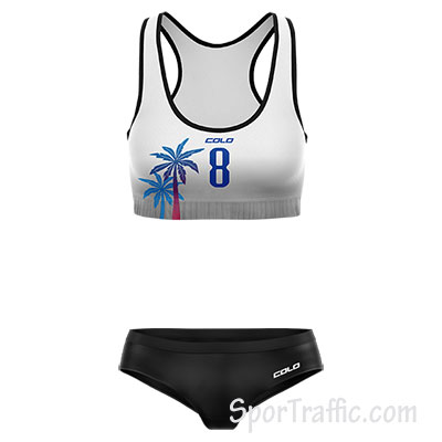 Beach volleyball uniform Wee women 008 White