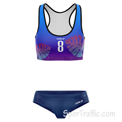 Women Beach Volleyball Jersey Potti 011 Dark Blue