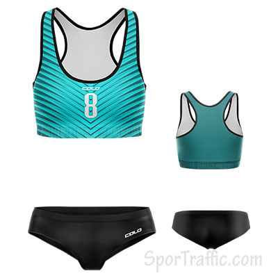 Women beach volleyball apparel Palmeto