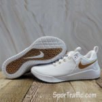 NIKE Air Zoom HyperAce 2 men volleyball shoes DM8199-170 White Gold 1