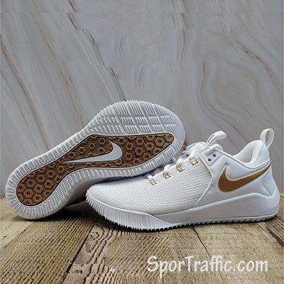 NIKE Air Zoom HyperAce Men Volleyball - White/Gold