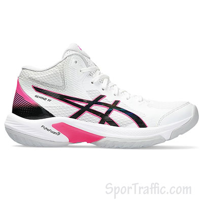 ASICS Beyond FF MT women's volleyball shoes mid top model White Hot Pink 1072A096.101