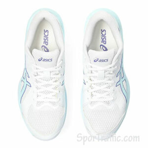 ASICS Beyond FF women's volleyball shoes White Aquamarine 1072A095.100