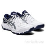 ASICS Gel Beyond 6 women’s volleyball shoes 1072A052-102 WHITE PEACOAT 3