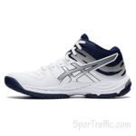 ASICS Gel Beyond MT 6 women’s volleyball shoes mid top model 1072A051-102 WHITE PEACOAT 4