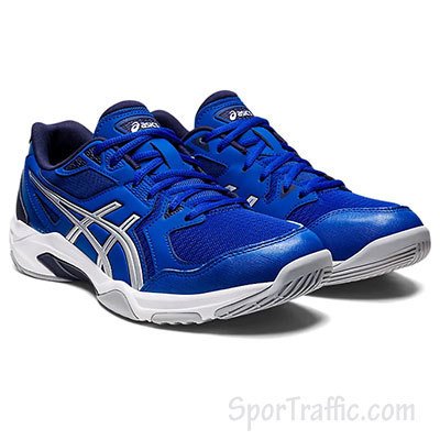 ASICS Gel Rocket 10 men’s volleyball shoes Asics Blue Pure Silver 1071A054.406 2