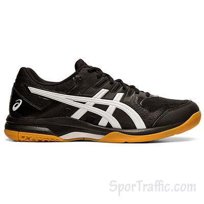 asics black volleyball shoes