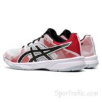 ASICS Gel Tactic GS kids indoor sports shoe 1074A014-102 WHITE SILVER 3