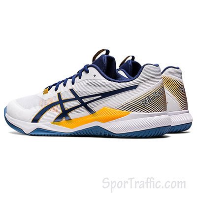 ASICS Gel Tactic men's volleyball shoes White Deep Ocean 1071A065.101