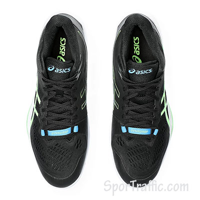 ASICS Sky Elite FF MT 2 men's volleyball shoes Black Lime Burst 1051A065.005