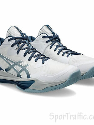 ASICS Sky Elite FF MT 3 men's volleyball shoes Island White Dolphin Grey 1051A081.100