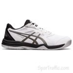 ASICS Upcourt 5 men’s volleyball shoes White Gunmetal 1071A086.101 1
