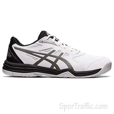 ASICS Upcourt 5 men's volleyball shoes White Gunmetal 1071A086.101