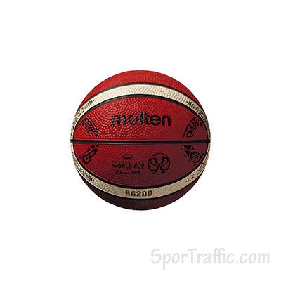 Suvenyrinis krepšinio kamuolys MOLTEN B1G200-M9C FIBA