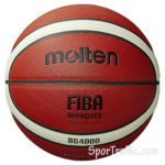 Basketball MOLTEN B6G4000 FIBA women and under 12 kids
