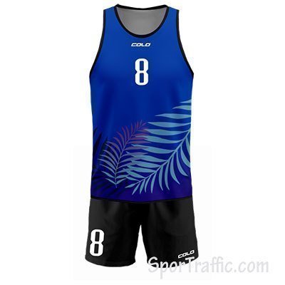 Beach volleyball jersey COLO Castor 001 Dark Blue