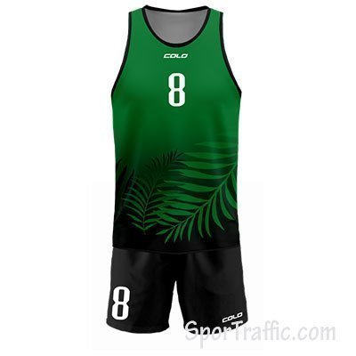 Beach volleyball jersey COLO Castor 003 Green