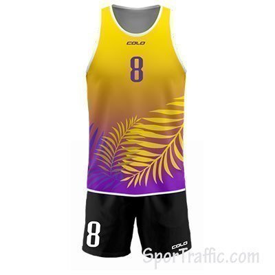 Beach volleyball jersey COLO Castor 008 Orange