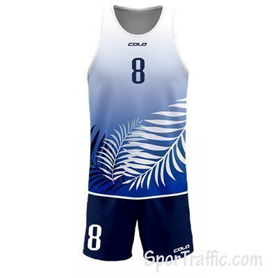 Beach volleyball jersey COLO Castor 009 Blue