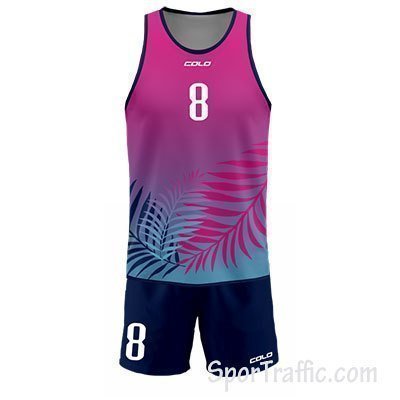 Beach volleyball jersey COLO Castor 012 Pink