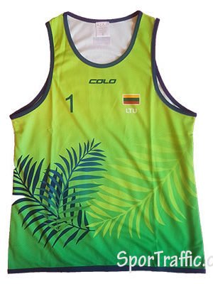 Beach volleyball jersey Castor Number 1