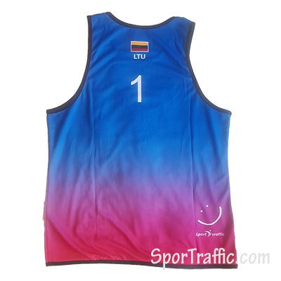 Beach volleyball jersey Rocky Number 1