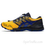 ASICS Gel-FujiTrabuco SKY men’s running shoes 1011A900-801 Sunflower Monaco Blue 4
