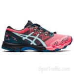 ASICS Gel-FujiTrabuco SKY women’s running shoes 1012A770 700 Blazing Coral Clear Blue 1