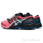 ASICS Gel-FujiTrabuco SKY women’s running shoes 1012A770 700 Blazing Coral Clear Blue 3