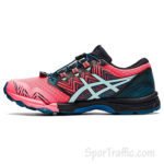 ASICS Gel-FujiTrabuco SKY women’s running shoes 1012A770 700 Blazing Coral Clear Blue 4