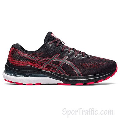 asics running trainers red