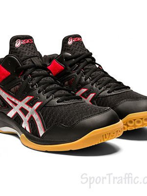 ASICS Gel Task MT 2 men's volleyball shoes BLACK/CLASSIC RED 1071A036-004