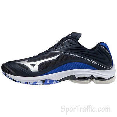 MIZUNO Wave Lightning Z6 unisex volleyball shoes SKYCAPTAIN SILVER VBLUE V1GA200002